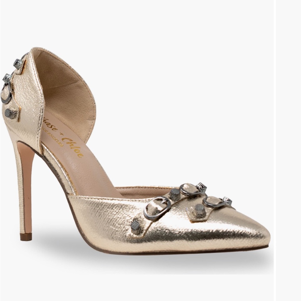 Chase + Chloe Black Stiletto Heels